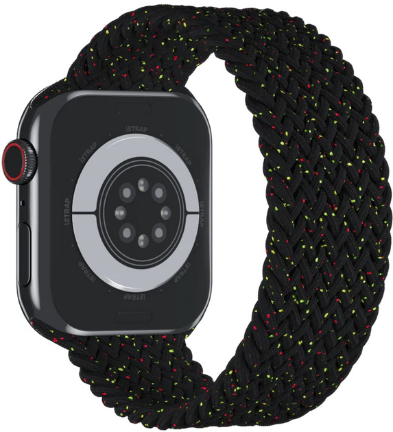 Pasek Apple Braided Solo Loop do Apple Watch 45mm Size 5 Black Unity (APL_MMWL3) - obraz 4