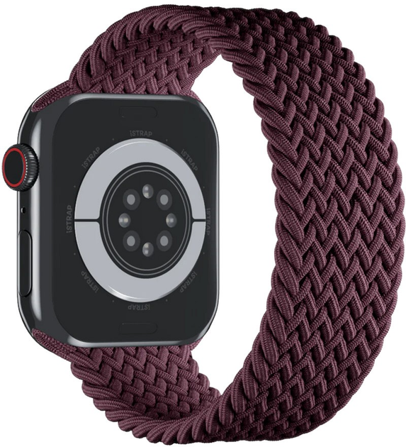 Pasek Apple Braided Solo Loop do Apple Watch 45mm Size 9 Dark Cherry (APL_ML633) - obraz 4