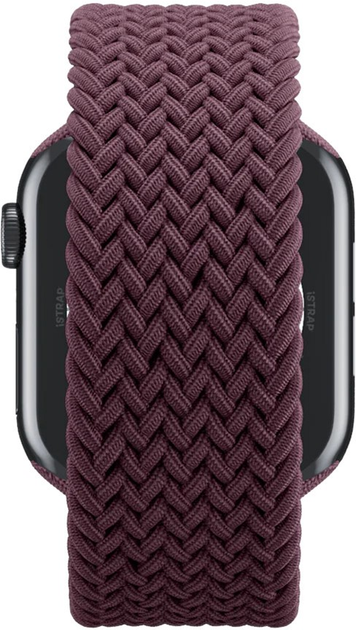 Pasek Apple Braided Solo Loop do Apple Watch 45mm Size 9 Dark Cherry (APL_ML633) - obraz 5