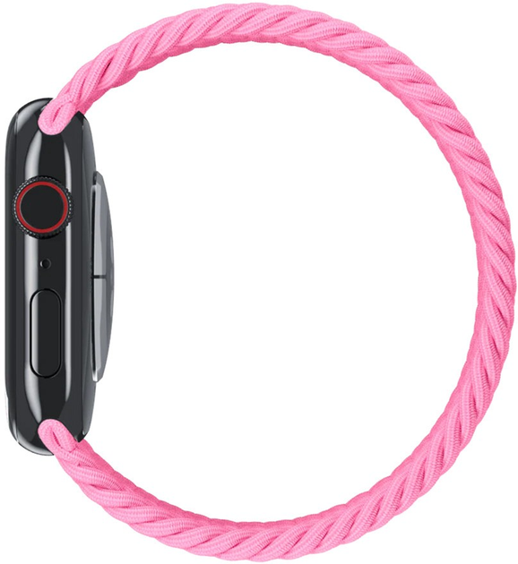 Pasek Apple Braided Solo Loop do Apple Watch 45mm Size 4 Flamingo (APL_MN1L3) - obraz 3