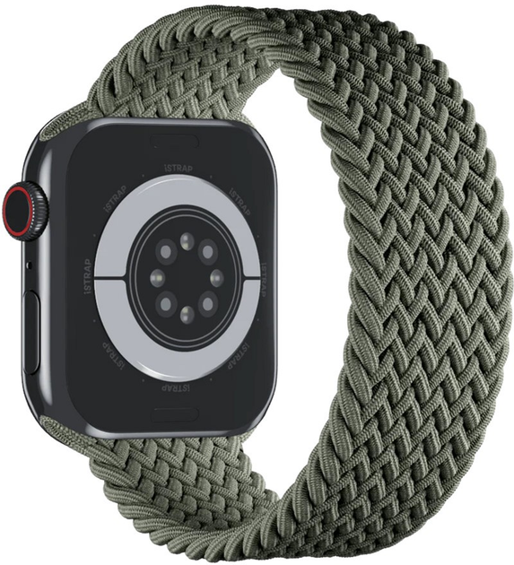 Pasek Apple Braided Solo Loop do Apple Watch 45mm Size 1 Olive (APL_MQYX3) - obraz 4