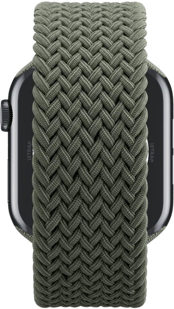 Pasek Apple Braided Solo Loop do Apple Watch 45mm Size 4 Olive (APL_MR123) - obraz 5