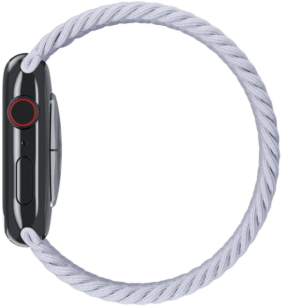 Pasek Apple Braided Solo Loop do Apple Watch 45mm Size 3 Purple Fog (APL_MR1R3) - obraz 3