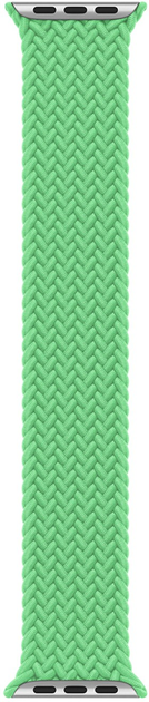 Pasek Apple Braided Solo Loop do Apple Watch 41mm Size 4 Bright Green (MN053) - obraz 3