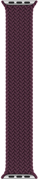 Pasek Apple Braided Solo Loop do Apple Watch 41mm Size 7 Dark Cherry (ML443) - obraz 3