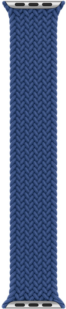 Pasek Apple Braided Solo Loop do Apple Watch 44mm Size 11 Atlantic Blue (MY8J2) - obraz 3