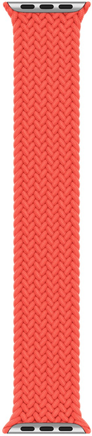 Pasek Apple Braided Solo Loop do Apple Watch 44mm Size 10 Electric Orange (MJJY3) - obraz 3