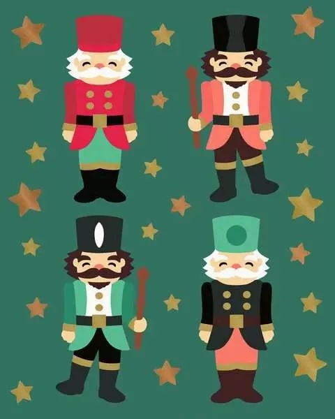 Картина за номерами Ravensburger CreArt Christmas Nutcracker Delight 23893 (4005556238934) - зображення 3