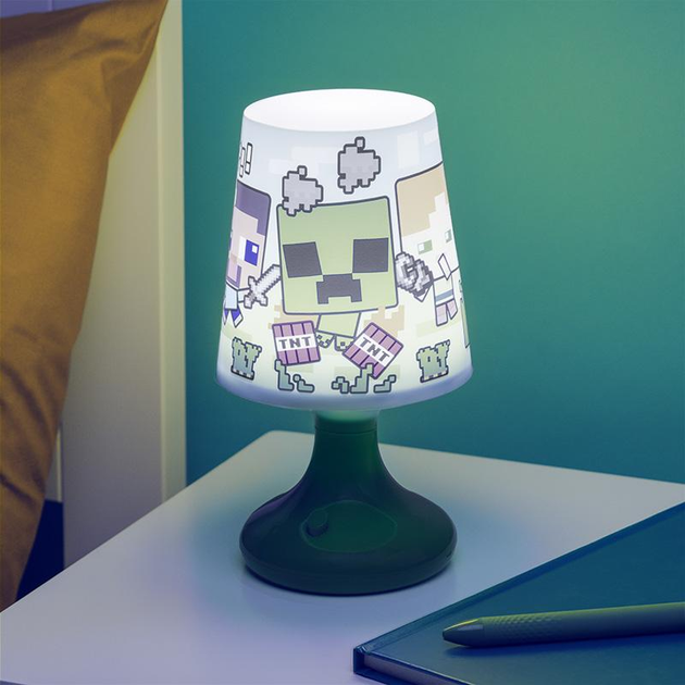 Лампа Paladone Minecraft Table Lamp (5056577736892) - зображення 4