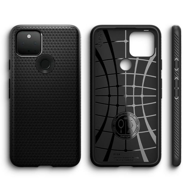 Чехол Spigen Liquid Air для Google Pixel 5 Matte Black (ACS01896 ...