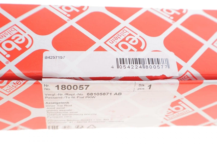 Тяга рулевая Fiat 500 07- Febi Bilstein 180057 - Фото 3 Тяга рулевая Fiat 500 07- Febi Bilstein 180057 - изображение 3