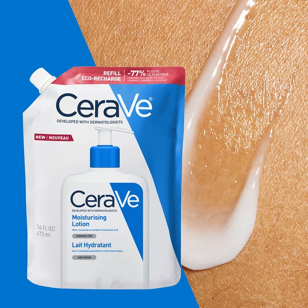 Змінний блок Молочко CeraVe зволожувальне 473 мл (3337875905633) - зображення 3