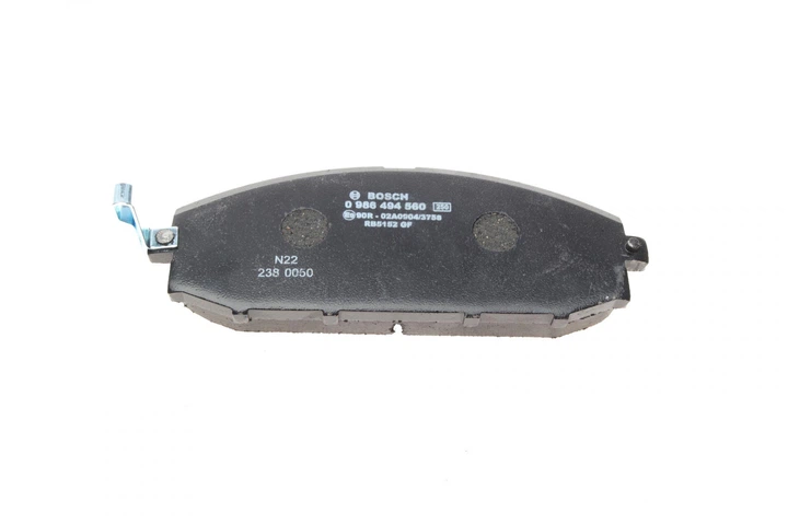 Колодки гальмівні передні Nissan Patrol GR V 97- - 0 986 494 560 BOSCH - зображення 6