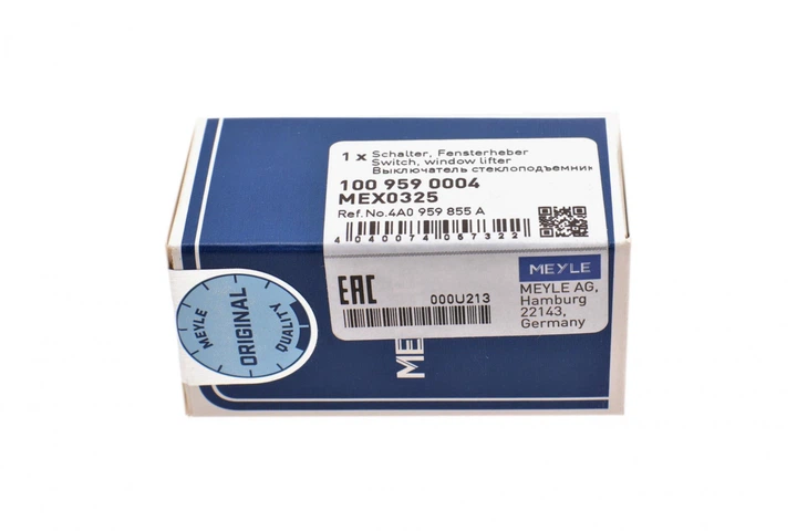 Кнопка стеклоподъемника Audi 80/100/A6 90-97 - 100 959 0004 MEYLE - изображение 7
