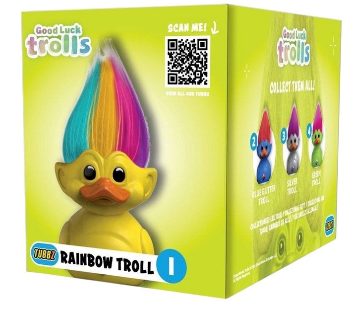 Figurka Numskull Trolls Tubbz Boxed Rainbow 9 cm (1) (23P5AX) (5056280460046) - obraz 8