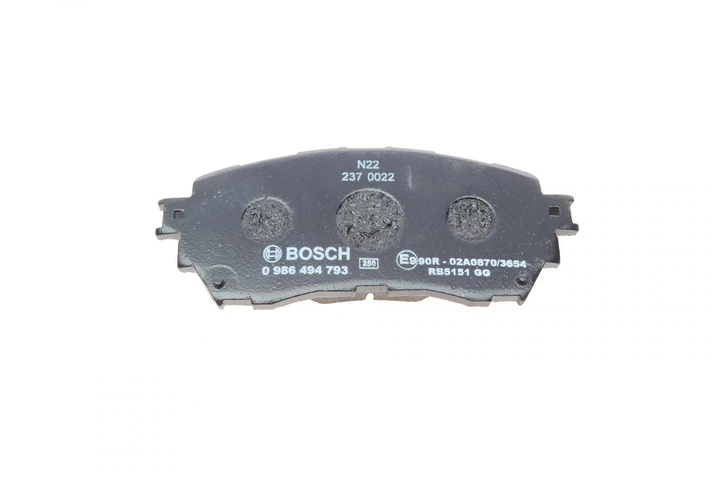 Колодки тормозные передние Mazda 6 12- - 0 986 494 793 BOSCH - изображение 3