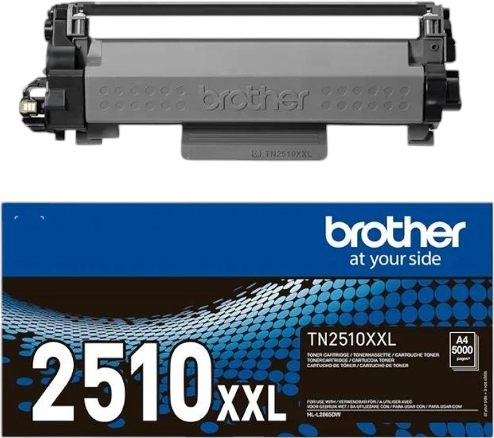 Картридж Brother TN-2510XXL XXL Black (TN2510XXL) - зображення 3