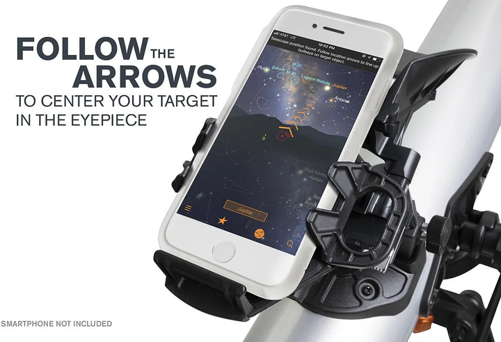 Телескоп Celestron StarSense Explorer LT80AZ Silver - Фото 10 Телескоп Celestron StarSense Explorer LT80AZ Silver - изображение 10