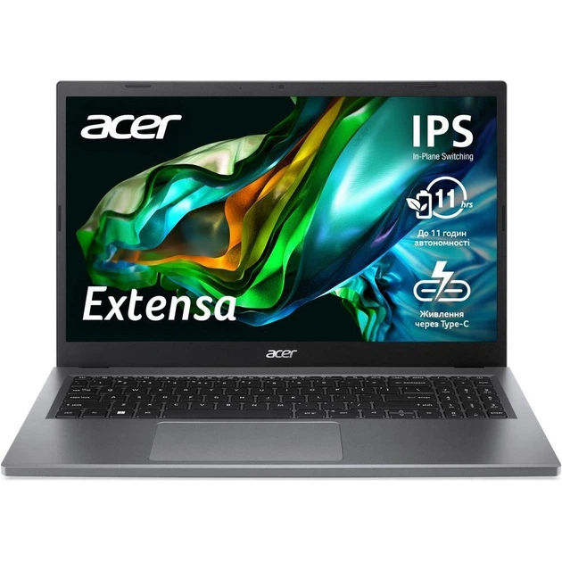 Ноутбук Acer Extensa EX215-23 15.6" FHD IPS AMD Athlon AN7120U 8GB F512GB UMA Lin сірий (NX.EH3EU.00T) - Фото 1 Ноутбук Acer Extensa EX215-23 15.6" FHD IPS AMD Athlon AN7120U 8GB F512GB UMA Lin сірий (NX.EH3EU.00T) - изображение 1