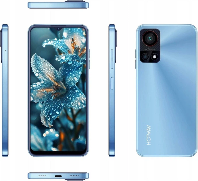 Смартфон Hotwav Note 13 4/128GB Blue (Global Version) - изображение 2
