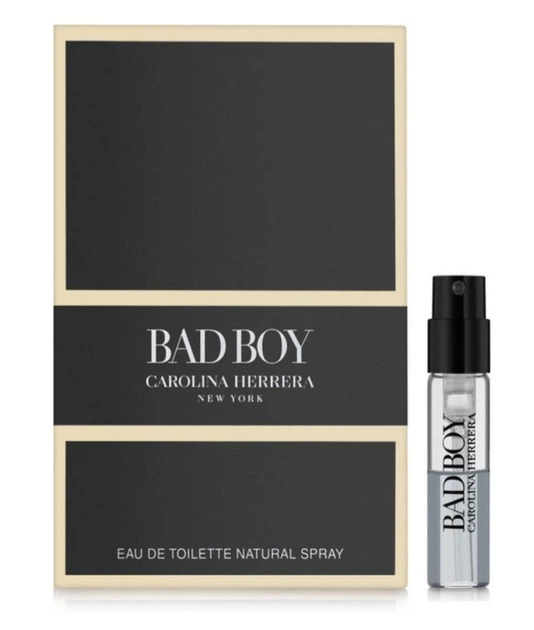 Туалетна вода для чоловіків Carolina Herrera Bad Boy 1.5 мл vial - Фото 1 Туалетна вода для чоловіків Carolina Herrera Bad Boy 1.5 мл vial - изображение 1