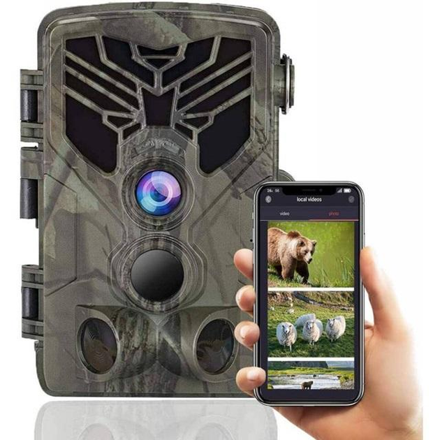 Фотопастка Suntek Wi-Fi 830 24МП до 256Gb з Bluetooth та віддаленим керуванням через додаток на смартфон - зображення 4