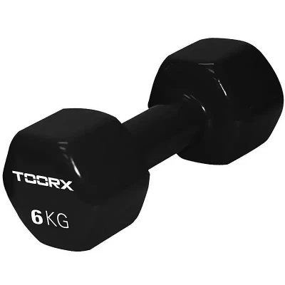 Гантель Toorx Vinyl 6 кг (MV-6) (931130) - Фото 1 Гантель Toorx Vinyl 6 кг (MV-6) (931130) - зображення 1