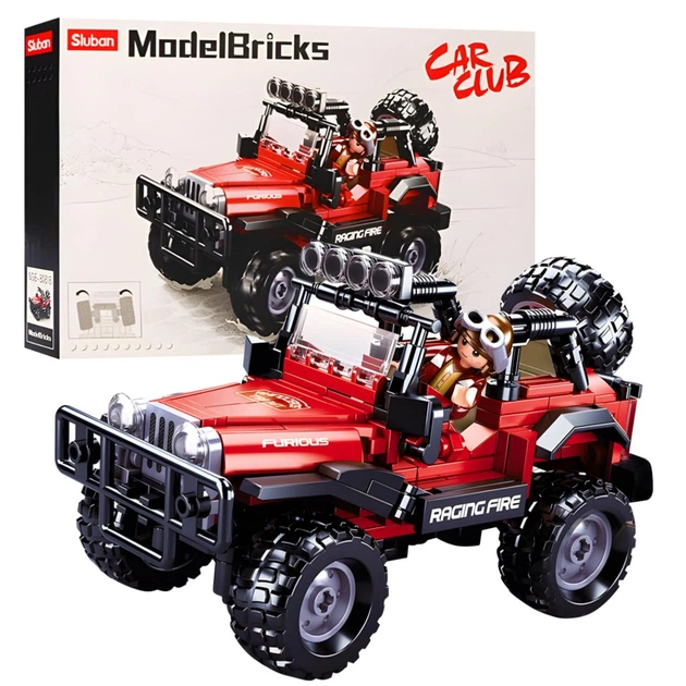 Конструктор Sluban Model Bricks Джип на 253 детали (M38-B0816) - Фото 3 Конструктор Sluban Model Bricks Джип на 253 детали (M38-B0816) - изображение 3