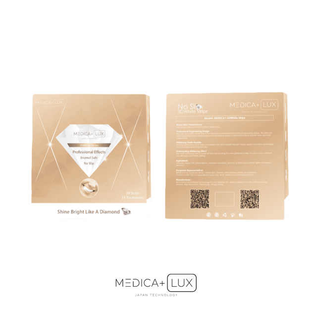 Отбеливающие полоски MEDICA+ 3DWhite Strips - Фото 2 Отбеливающие полоски MEDICA+ 3DWhite Strips - изображение 2