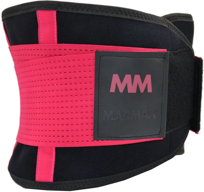 Пояс компрессионный MadMax MFA-277 Slimming belt L Black/Rubine Red (MFA-277-RED_L) - изображение 7