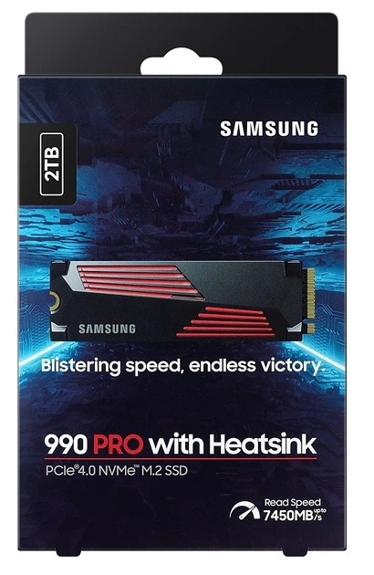Накопитель SSD M.2 2TB PCIe 4.0 990PRO + радиатор Samsung (teh0014712) - изображение 10