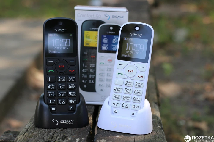 Мобильный телефон Sigma mobile Comfort 50 Senior Black - изображение 10
