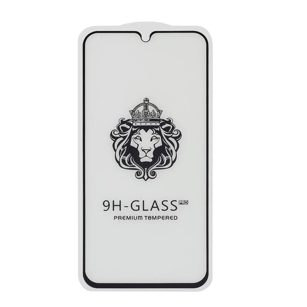 Захисне скло Lion для Samsung Galaxy A35 5G / A55 5G / M35 5G з чорною рамкою - зображення 2