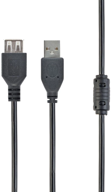 Kabel Cablexpert USB 2.0 AM - AF 3 m z filtrem ferrytowym (CCF-USB2-AMAF-10) - obraz 3