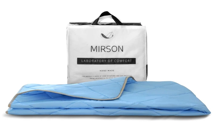 Ковдра антиалергенна MirSon EcoSilk Valentino 070 літо 110х140 см (2200000013828) - зображення 15