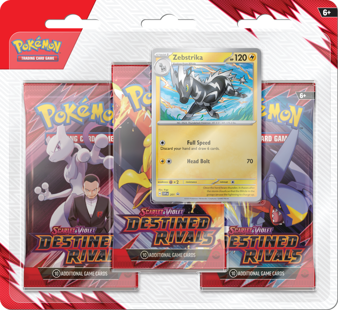 Destined Rivals 4パック Дополнение Pokémon TCG: Scarlet & Violet - Destined Rivals - 3