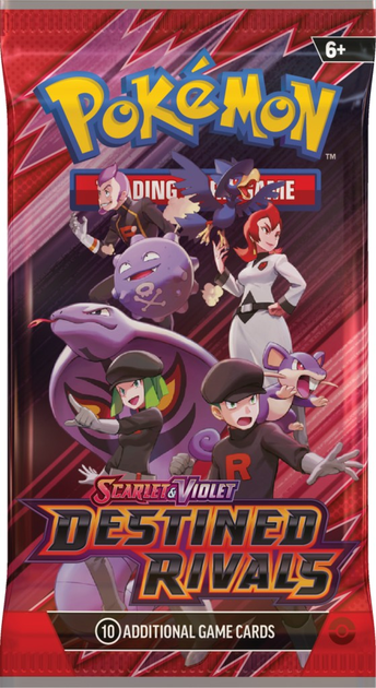 Доповнення Pokémon TCG: Scarlet & Violet - Destined Rivals - Booster Box 36 шт (0196214111189) - зображення 5