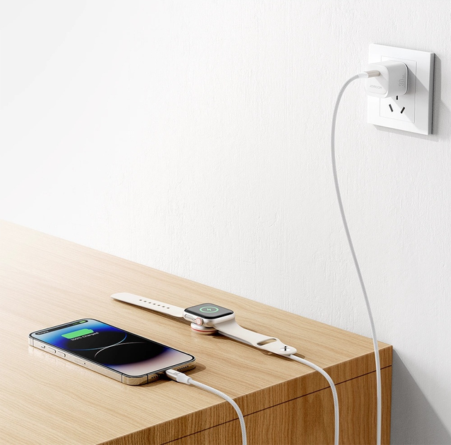 Кабель JOYROOM USB Type-C - Lightning + MagSafe 1.5 м White (6956116771348) - зображення 8