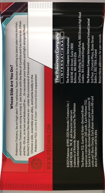 Доповнення Pokémon TCG: Scarlet & Violet - Destined Rivals - Elite Trainer Box (0196214111523) - зображення 14