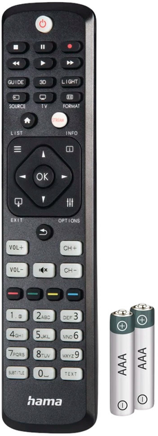 Pilot Hama Universal Remote Control do Philips TV (4047443506665) - obraz 4