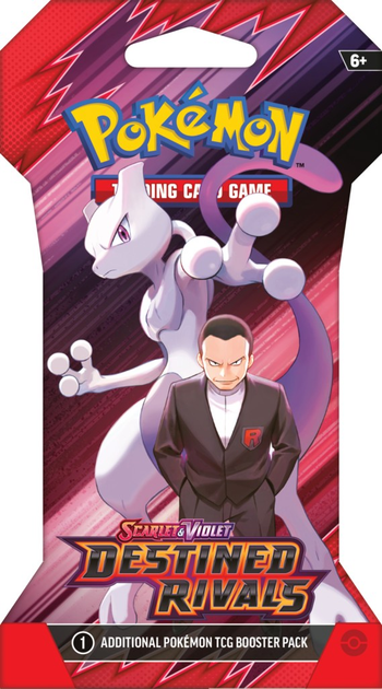 Dodatek Pokémon TCG: Scarlet & Violet - Destined Rivals - Sleeved Booster Box 24 szt (0196214111240) - obraz 5