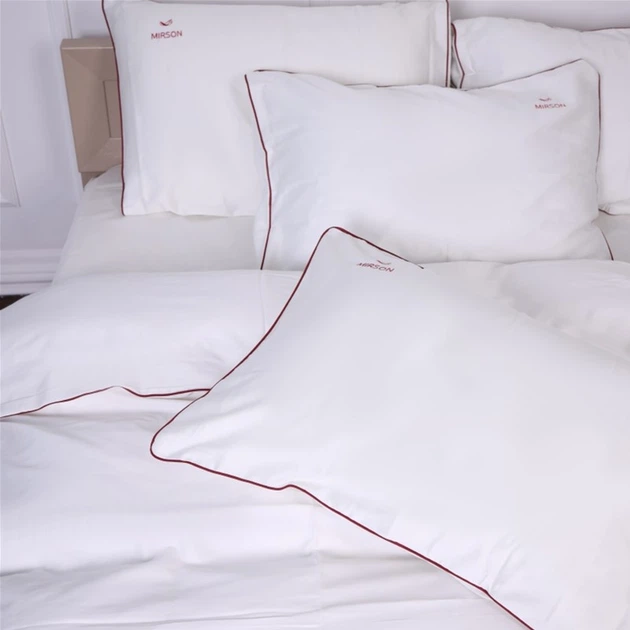 Комплект постельного белья MirSon Сатин Premium Corner Moko White 2х160х220 см (2200001717664) - Фото 8 Комплект постельного белья MirSon Сатин Premium Corner Moko White 2х160х220 см (2200001717664) - изображение 8