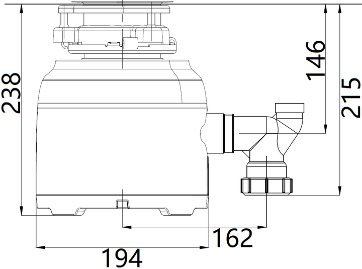 Утилізатор Fabiano Inverto BLDC Compact 8220.415.1851 - зображення 4