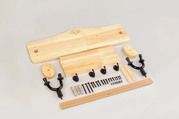 Настенное крепление для 2-х гитар Guitto GGS-10 мультифункциональное (R128528) - Фото 9 Настенное крепление для 2-х гитар Guitto GGS-10 мультифункциональное (R128528) - изображение 9