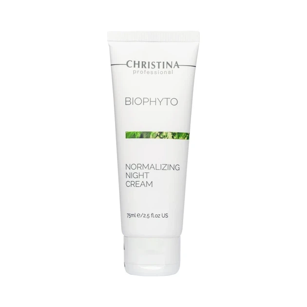 Нормалізує нічний крем Christina Bio Phyto Normalizing Night Cream 75 мл - Фото 1 Нормалізує нічний крем Christina Bio Phyto Normalizing Night Cream 75 мл - зображення 1