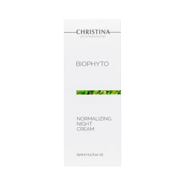 Нормалізує нічний крем Christina Bio Phyto Normalizing Night Cream 75 мл - Фото 3 Нормалізує нічний крем Christina Bio Phyto Normalizing Night Cream 75 мл - зображення 3