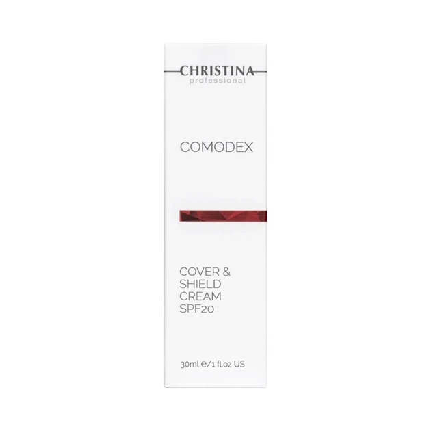 Захисний крем з тоном SPF 20 Christina Comodex Cover & Shield Cream 30 мл - зображення 4
