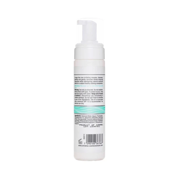 Очищувальний мус-комфорт Christina Unstress Comfort Cleansing Mousse 200 мл - зображення 3