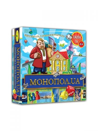 Настільна гра "Монопол.UA" (укр) - Фото 1 Настільна гра "Монопол.UA" (укр) - зображення 1