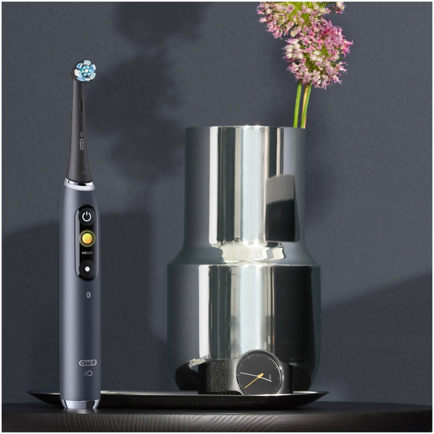 Elektryczna szczoteczka do zębów Oral-B iO 9N Czarna + Brush Head + TC (4210201408666) - obraz 4